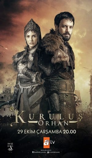 Bennu Yıldırımlar Kuruluş Orhan Season 1 official poster.