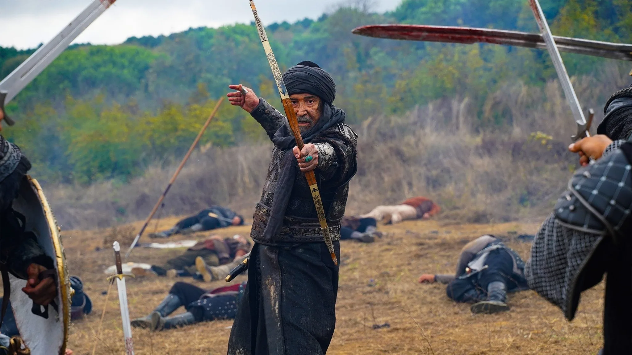 Behind the scenes from Kuruluş Orhan rehearsals