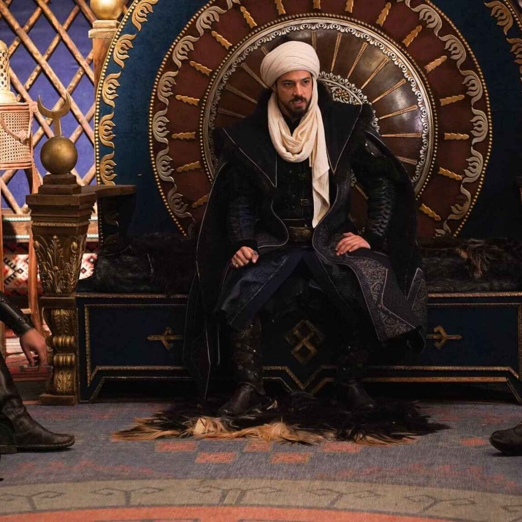 Orhan Bey delivers a passionate speech to the Kayı tribe in Kuruluş Orhan Episode 6.