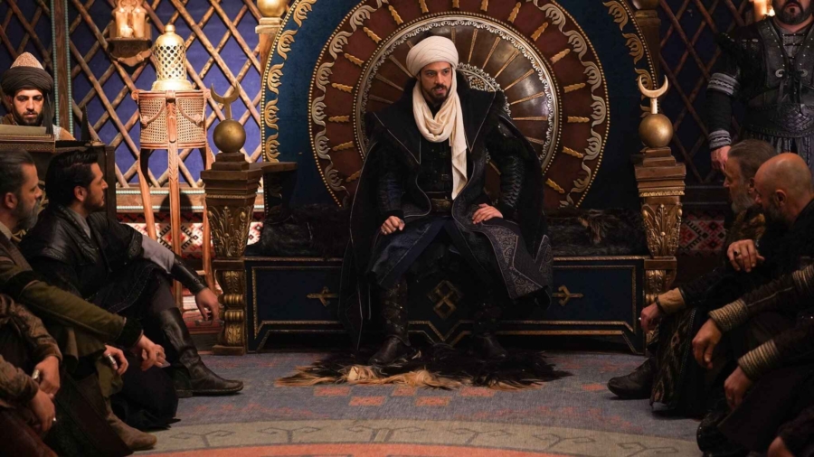 Orhan Bey delivers a passionate speech to the Kayı tribe in Kuruluş Orhan Episode 6.